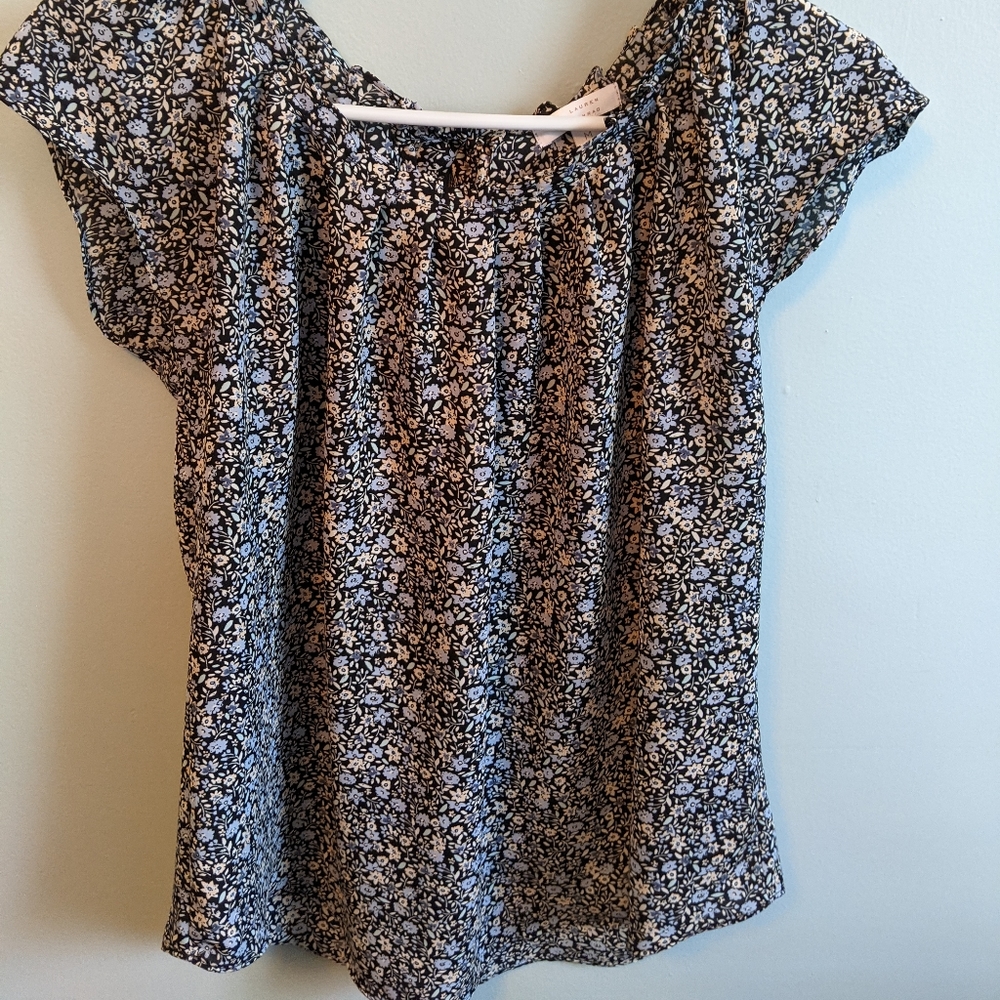Lauren Conrad floral top